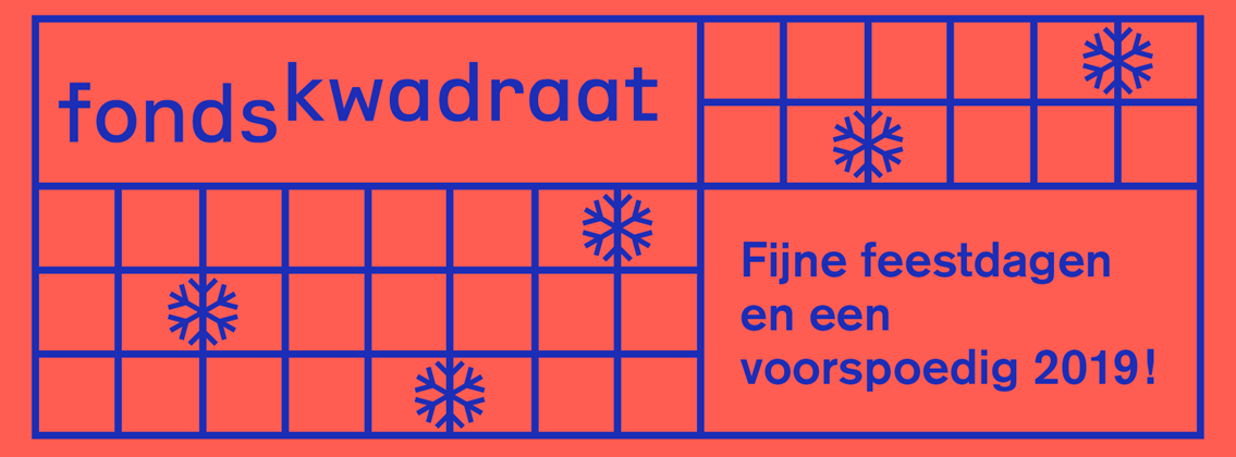 Nieuwsbrief Fonds Kwadraat december